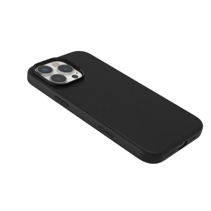 Levelo lris MagSafe Liquid Silicone Case For iphone 16 Pro Max - Black