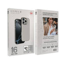 Levelo lris MagSafe Liquid Silicone Case For iphone 16 Pro Max - Gray