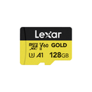Lexar 128G Professional microSDXC UHS-II Card - Gold
