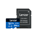 Lexar 256GB High-Performance 633x microSDHC/ microSDXC UHS-I Card Series - Blue