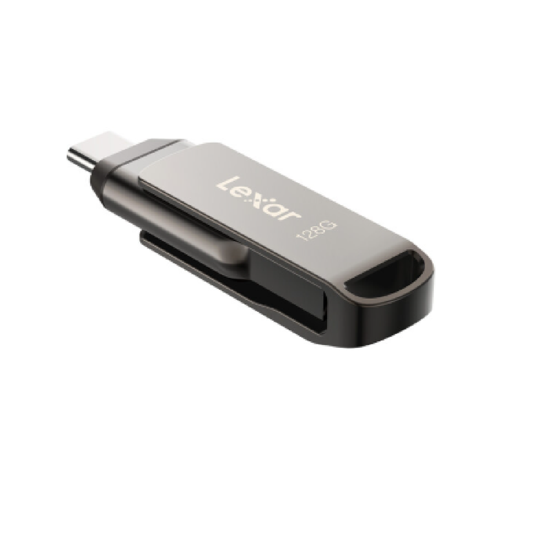 ليكسار جامب درايف D400 محرك أقراص سعة 128 جيجابايت - 130 ميجابايت - أسود