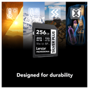 ليكسار بروفيشنال 256 جيجابايت سيلفر بلس، سرعات قراءة تصل إلى 205 ميجابايت/ثانية، وسرعات كتابة تصل إلى 150 ميجابايت/ثانية