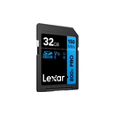  ليكسر 32 جيجا بطاقة ذاكرة 32GB -800xPro SDHC-UHS-1- بلو سيروس 150MBs - LSD0800P032G - BNNNG