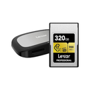 Lexar Professional 320GB - CFexpress - Type A Card and Reader