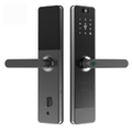 Lezn K3 Smart Lock Fingerprint, Password and Key Emergency - Black