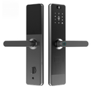 Lezn K3 Smart Lock Fingerprint, Password and Key Emergency - Black