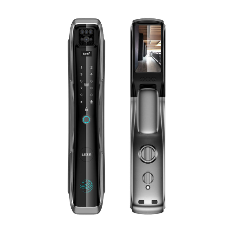 Lenz Lock Lezn i13 Face Version Smart Door Lock Electricity - Gray