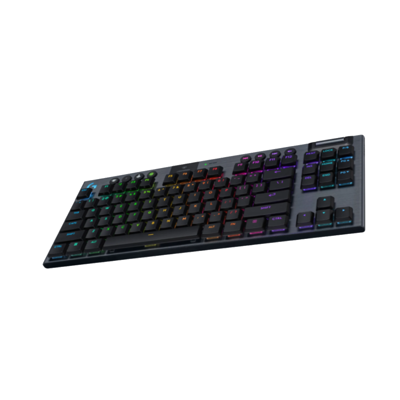 لوحة مفاتيح الألعاب اللاسلكية Logitech G915X LIGHTSPEED TKL - أسود