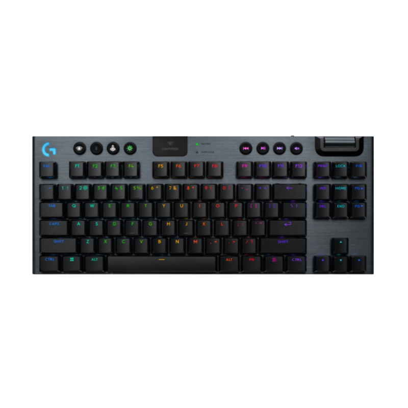 لوحة مفاتيح الألعاب اللاسلكية Logitech G915X LIGHTSPEED TKL - أسود