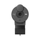 Logitech Brio 300 Full HDA 1080p Webcam With Auto Light Correction, Noise-Reducing Mic, and USB-C Connectivity
