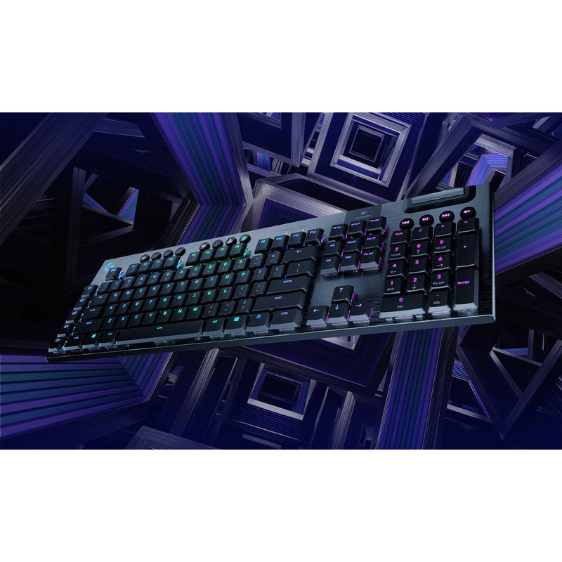 Logitech G915 Wireless Low Profile Gaming Tactile Keyboard - Black