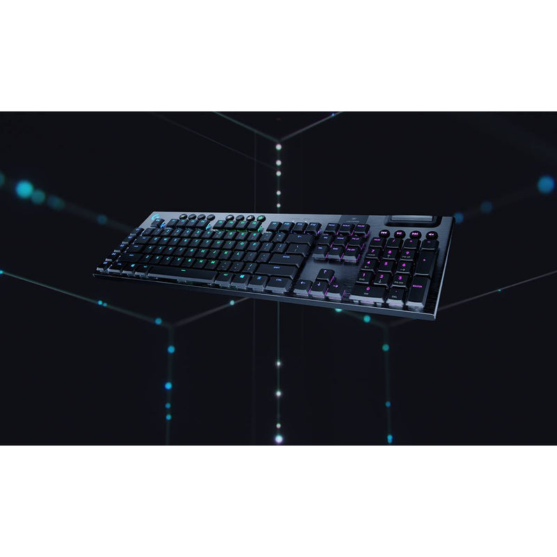 Logitech G915 Wireless Low Profile Gaming Tactile Keyboard - Black