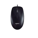Logitech M90 Optical Wired Mouse - Black