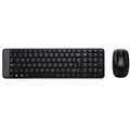 لوجيتك كومبو MK220 لوحة المفاتيح والماوس اللاسلكي ARA - أسود