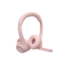 Logitech Zone 300 Wireless Bluetooth Headset With Noise-Cancelling Microphone - 981-001412 - Pink
