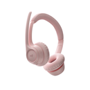Logitech Zone 300 Wireless Bluetooth Headset With Noise-Cancelling Microphone - 981-001412 - Pink