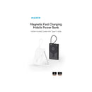 MAXCO Magnetic Fast Charging Power Bank 10000mAh MP43 - Black1