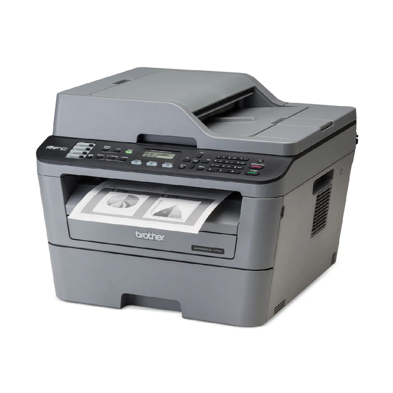 برزر MFC-L2700DW طابعة ليزر لاسلكية متعددة الوظائف - رمادي