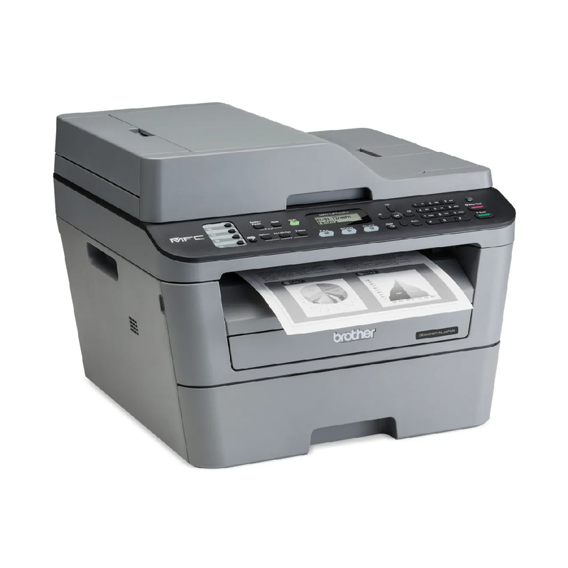 برزر MFC-L2700DW طابعة ليزر لاسلكية متعددة الوظائف - رمادي