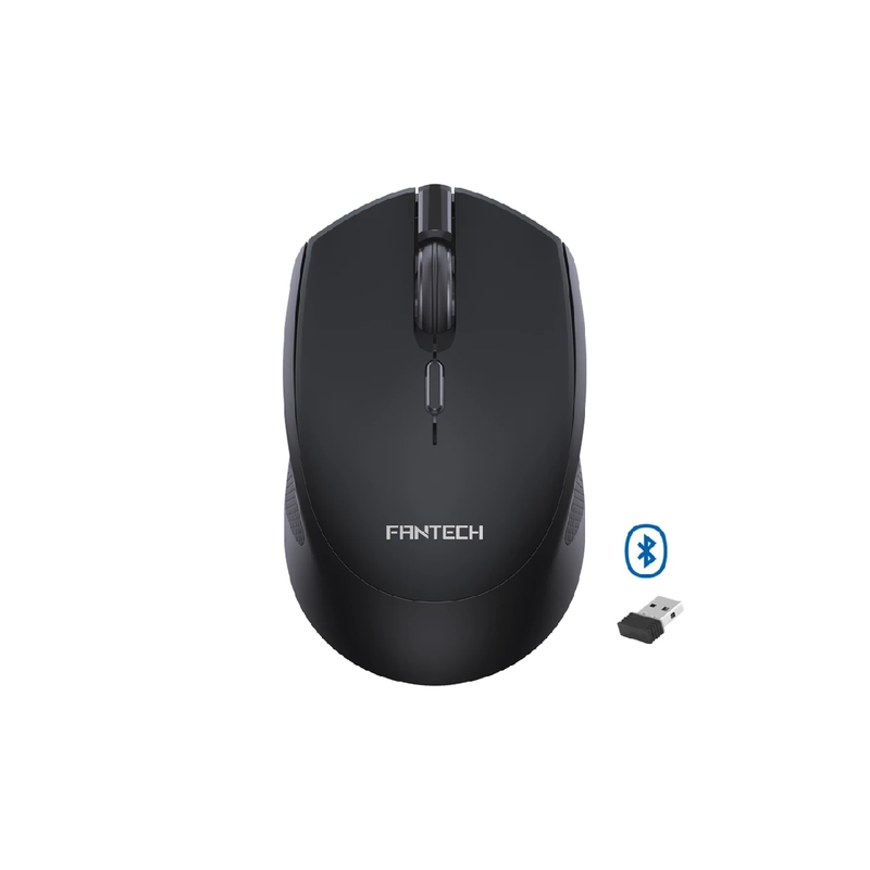FANTECH W190 DUAL MODE 2.4Ghz And Bluetooth Wireless Silent Mouse Up To 200 Hours
