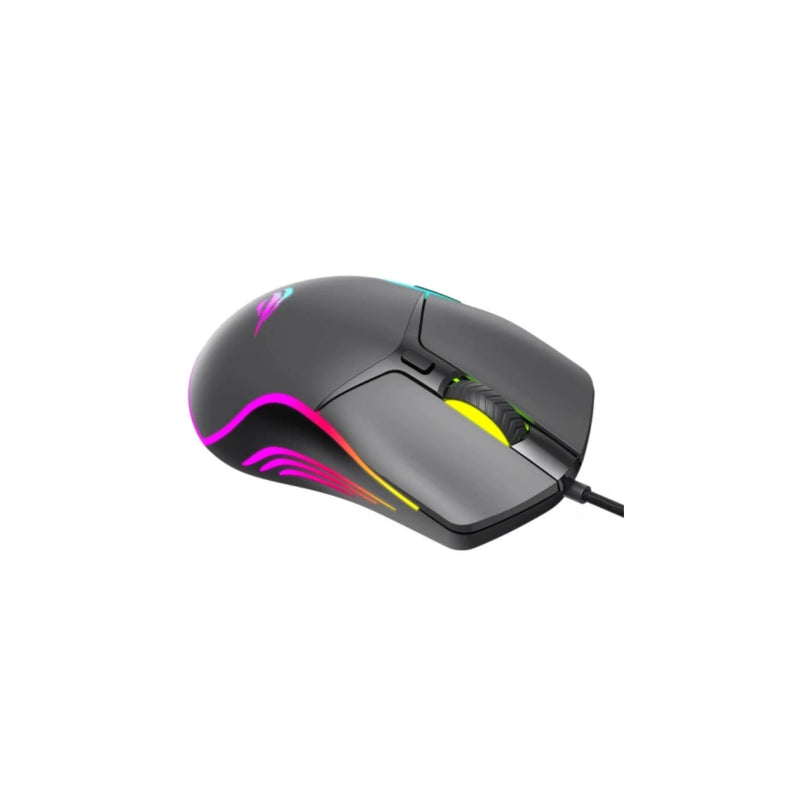 MORESHOPPING - Havit Wired gaming mouse USB 7200 DPI RGB HV-MS1029 - Black