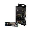 MSI SPATIUM M450 PCIe 4.0 NVMe M.2 500GB PCI Express 4.0 3D NAND M - Black