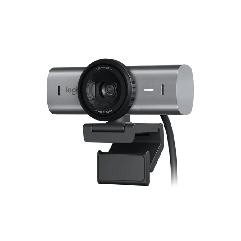 Logitech MX Brio 4K Ultra HD Collaboration and Streaming Webcam - Gray