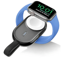Maxco 2 In 1 Smart Self Charging Magnetic Watch Charger Power Bank 1200mAh - Black