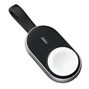 Maxco 2 In 1 Smart Self Charging Magnetic Watch Charger Power Bank 1200mAh - Black