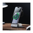 Maxco 3in1 Multi-Function Wireless Charger - 15w - Noah Ark Series - Black