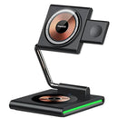 Maxco MW07 3 In 1 Foldable Wireless Charger 15W - Black