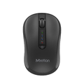 Meetion BTM185 Wireless 2.4G&Blueetooth Silent Mouse - Black