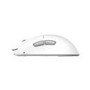 ميشن GW40 برو ماوس الألعاب اللاسلكي المريح ثنائي الوضع الاحترافي خفيف الوزن - أبيض