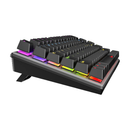 ميشن MK006 Pro لوحة مفاتيح ميكانيكية 75% RGB قابلة للتبديل السريع - أسود