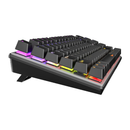 ميشن MK008 Pro لوحة مفاتيح ميكانيكية 80% RGB قابلة للتبديل السريع - أسود