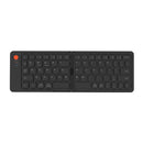 Meetion BTK001 Bluetooth Mini Slim Folding Keyboard coverage up to 10m, Wireless technology (English) - Black