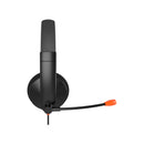 سماعة رأس USB من Meetion HP002U - أسود