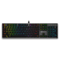 Meetion MK80 Ultrathin Blue switch Arabic Wired Mechanical Keyboard - Black