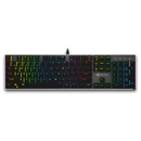 Meetion MK80 Ultrathin Blue switch Arabic Wired Mechanical Keyboard - Black