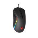 ميشن MT-GM19_2023 ماوس الألعاب السلكي بإضاءة خلفية RGB - أسود