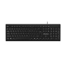 Meetion MT-K100 USB Standard Wired Keyboard - Black