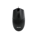 Meetion MT-M360 Wired Mouse 2+1 Buttons, Anti-Skid Scroller - Black