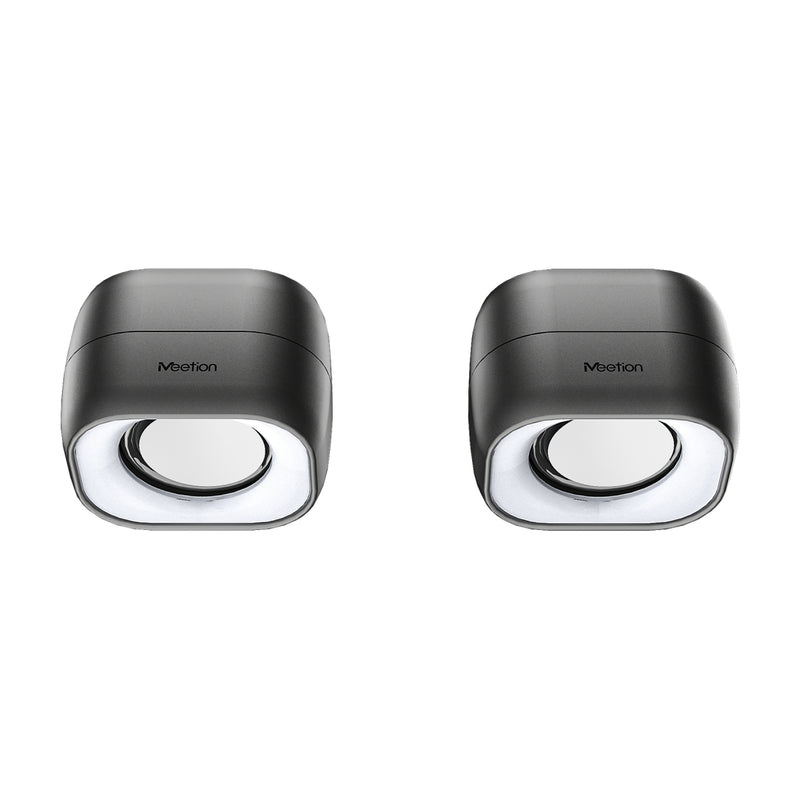 Meetion MT-SP2010 Wired Speaker 3.5mm + USB - Black