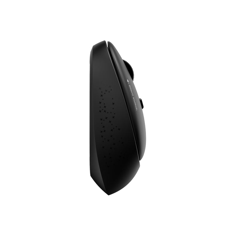 Meetion R571 Wireless Office Mouse 2.4G Quiet Buttons Adjustable DPI Plug and Play - Black