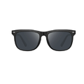 Mi Polarized Square Sunglasses - Black