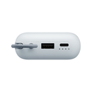 Mi Xiaomi Power Bank 10000mAh (integrated Cable), Type-C 22.5W two-way fast charging cable - Ice Blue