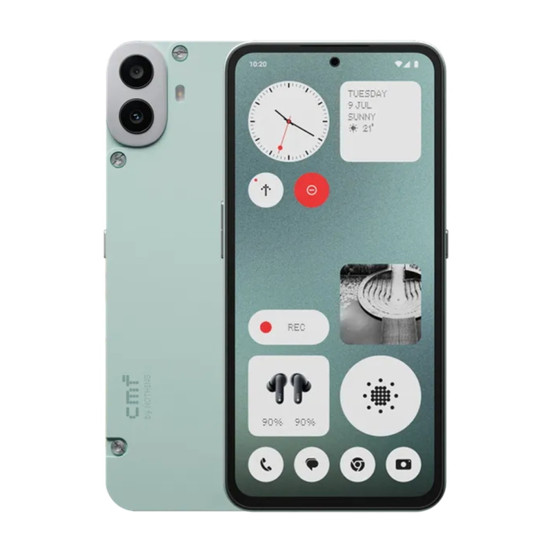 Moreshopping - CMF by Nothing Phone 1, 256GB, 8GB RAM, AMOLED, 5000 mAh Battery - Light Green