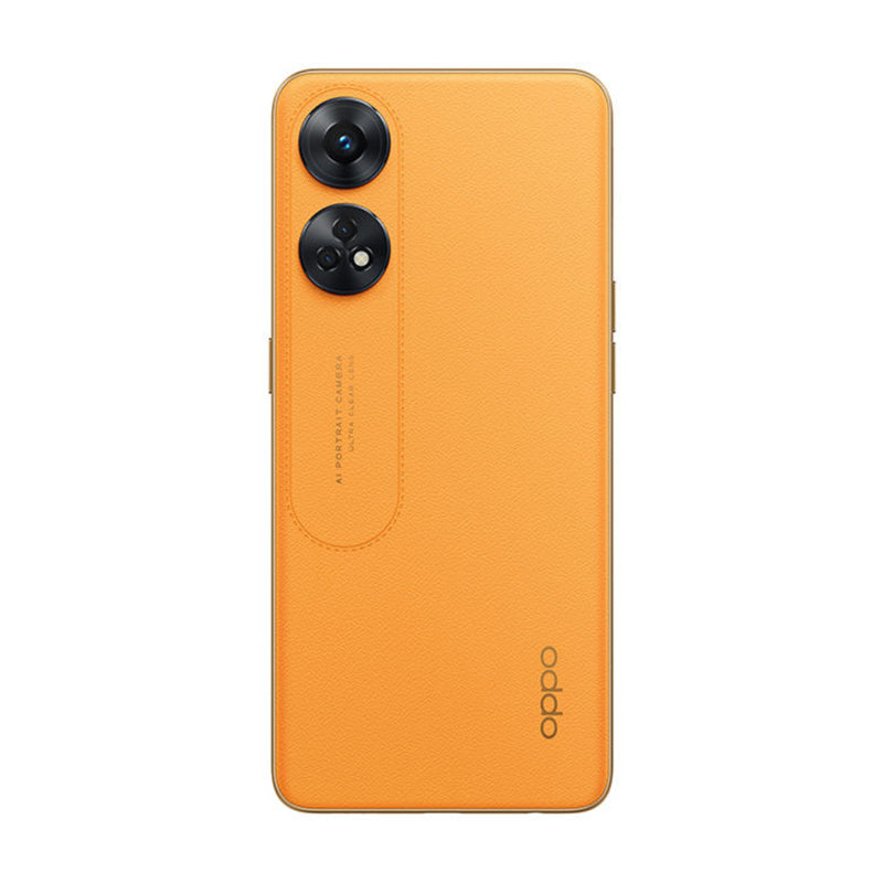 Oppo Reno8 T Dual SIM, 8GB RAM, 256GB, AMOLED, 90Hz, 100 MP CAM - Sunset Orange