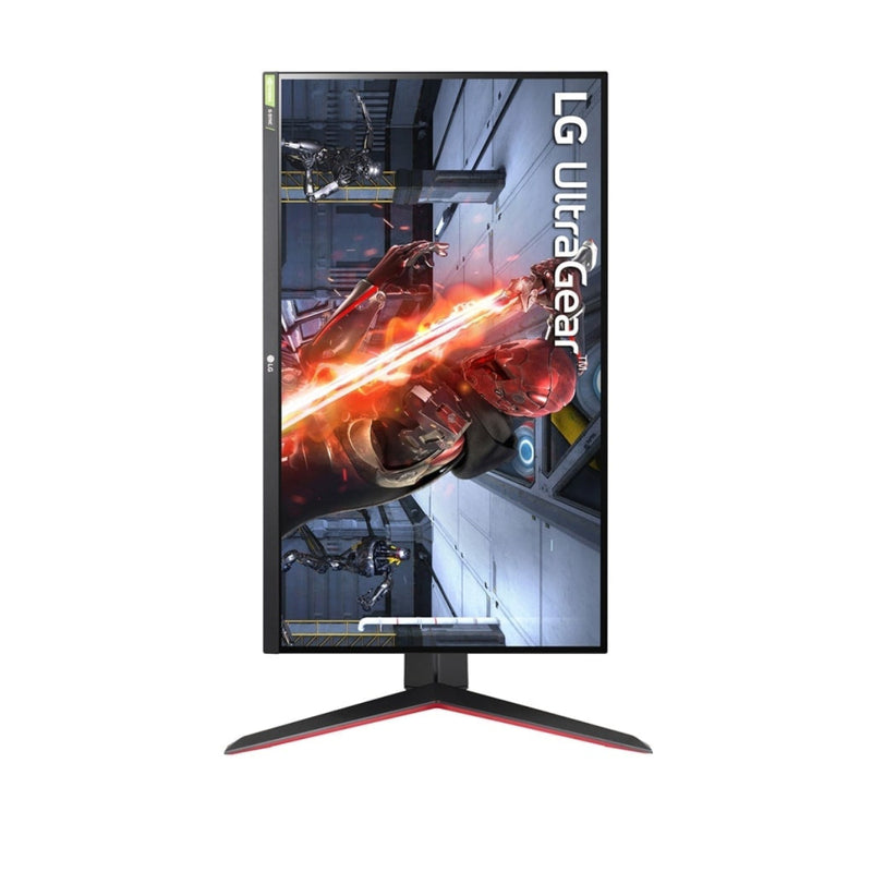 LG 27” UltraGear™ Full HD IPS 1ms (GtG) Gaming Monitor with NVIDIA® G-SYNC® Compatible 27GN65R-B - Black