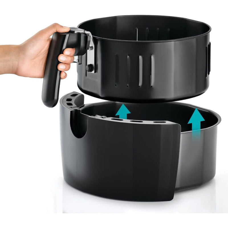 Black&Decker Digital Air Fryer, 5.6 Liter, 1800 Watt, AF625-B5 - Black